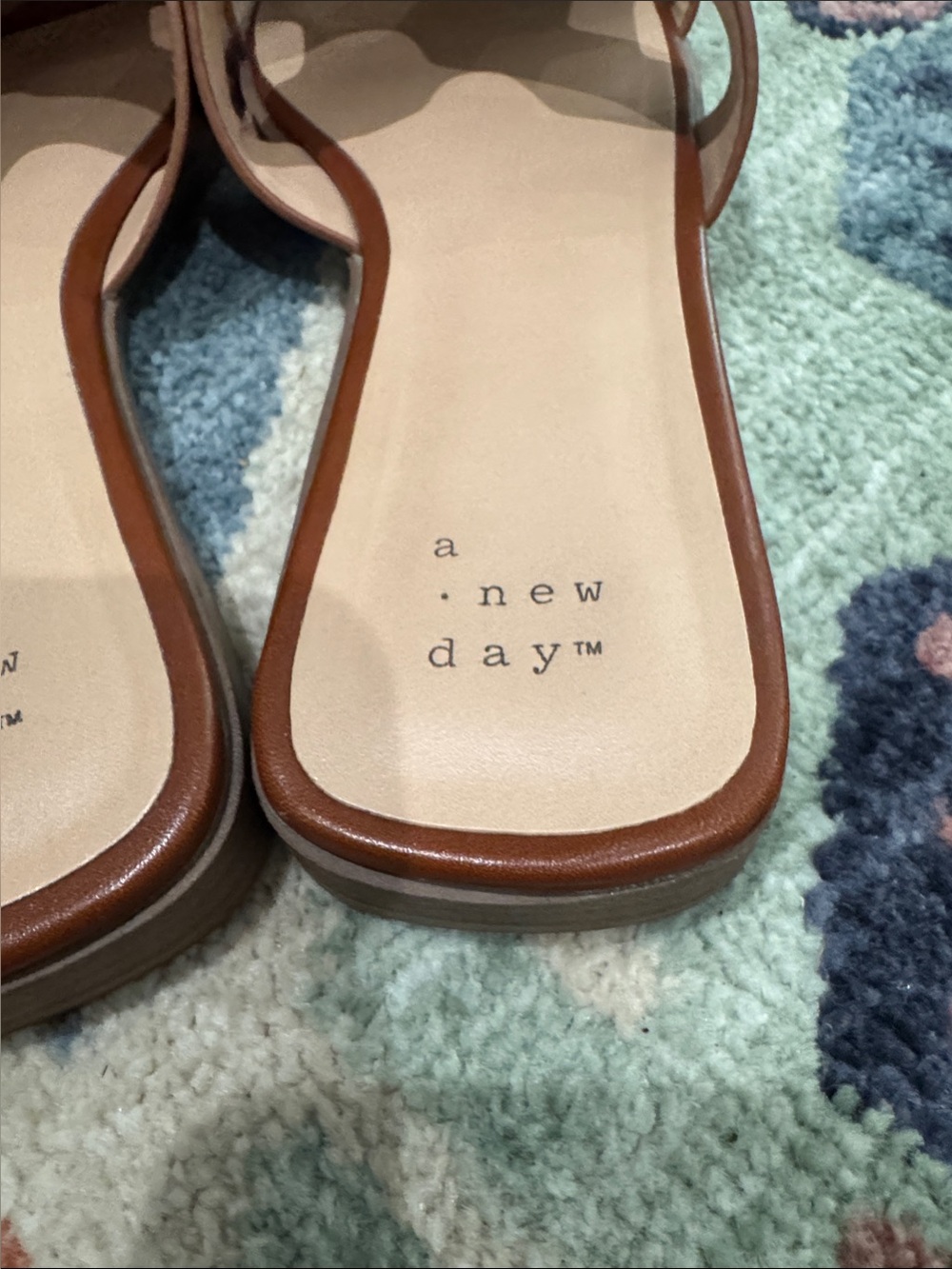 a new day Brown Cutout Slide Sandals - Picture 2 of 4